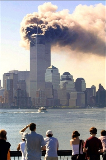 Atak na World Trade Center. Fot. AFP