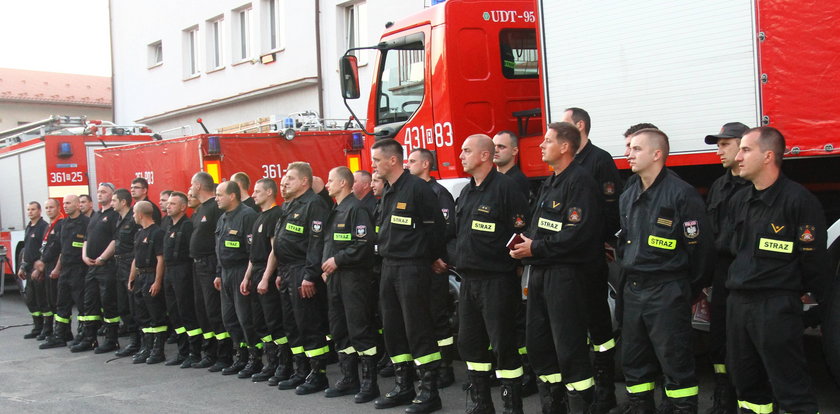 Polscy strażacy ruszyli z pomocą na Bałkany
