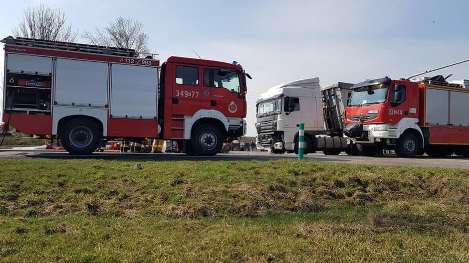 Śmiertelne zderzenie na DK 12 w Korytnicy