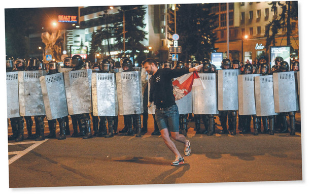 Protesty na Białorusi