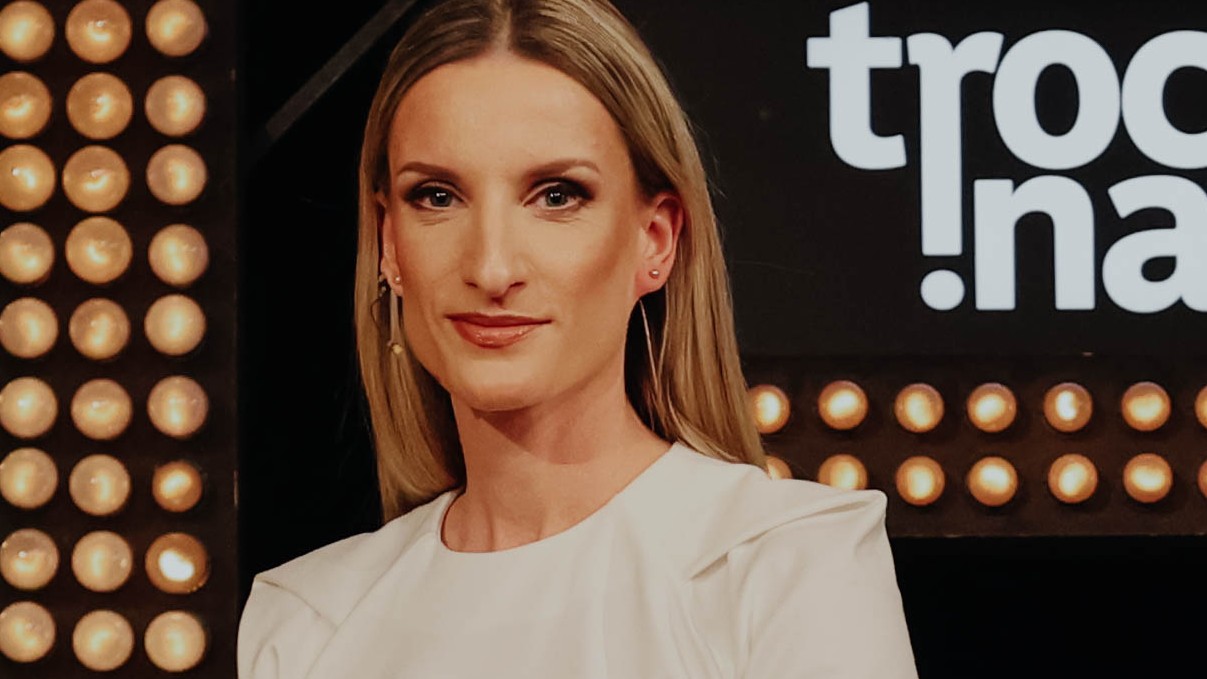 Adela Vinczeová počas prvého natáčania projektu ADELA trochu inak