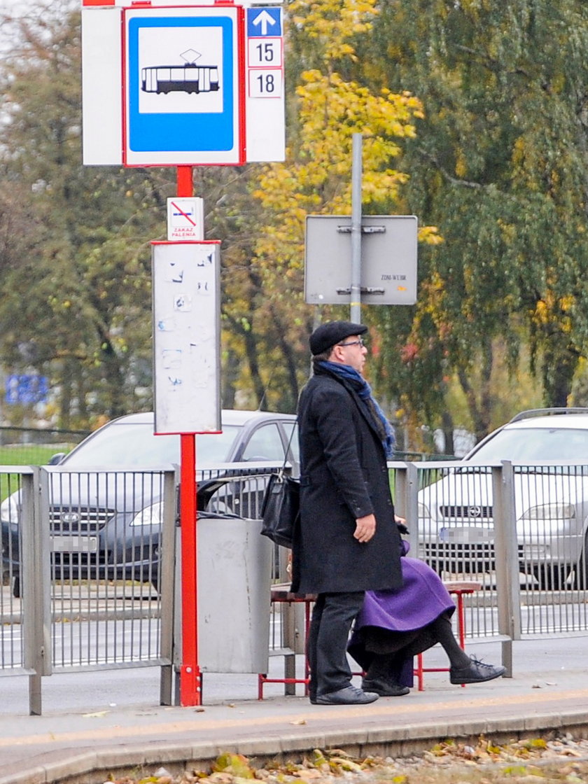 Zbigniew Zamachowski przesiadł się na tramwaj