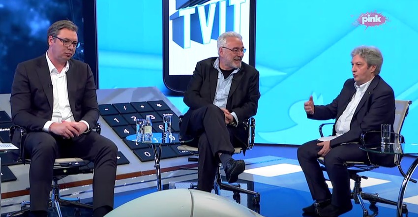 Vučić, Nestorović i Marić