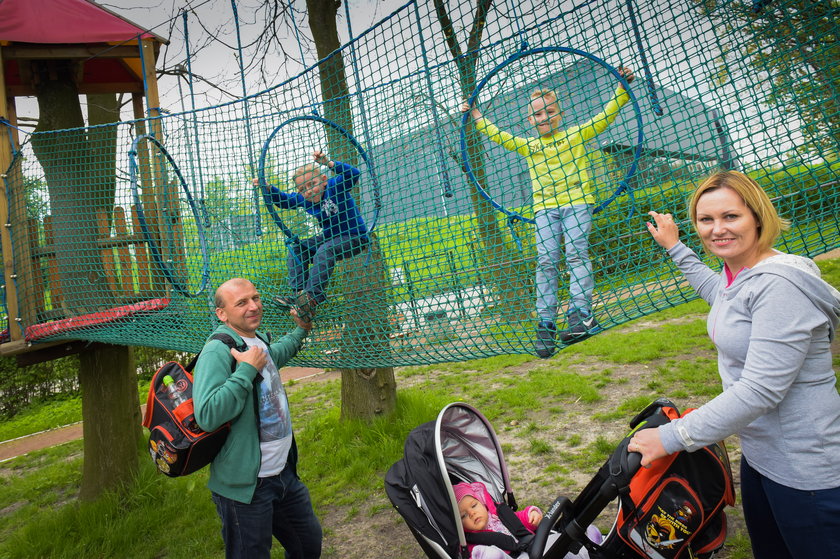 Siłownia i park linowy w Bytomiu