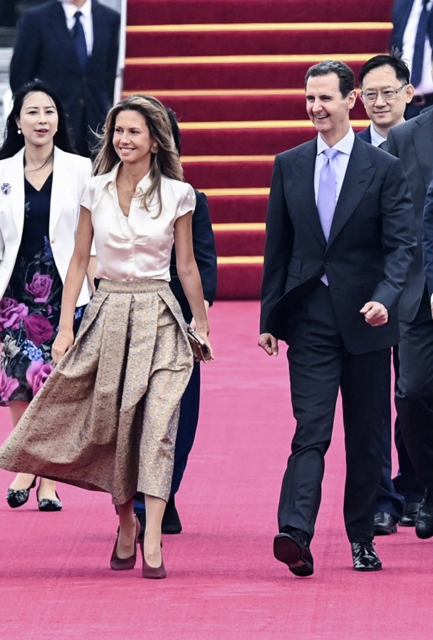 Asma i Bašar al Asad u Hangdžou, Kina, 21. septembra 2023.