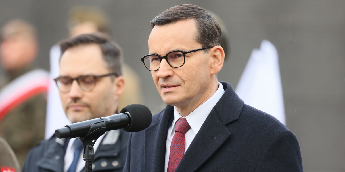 Premier Mateusz Morawiecki.