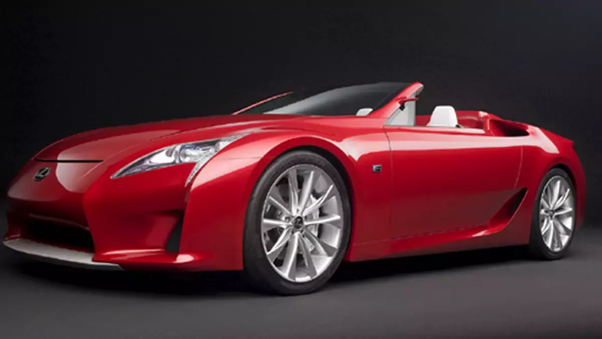 500 koni pod maską - Lexus LF-A Roadster