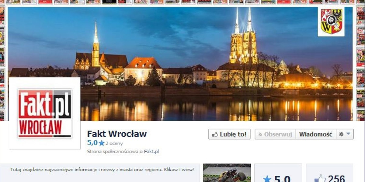 Fakt Wrocław na Facebooku