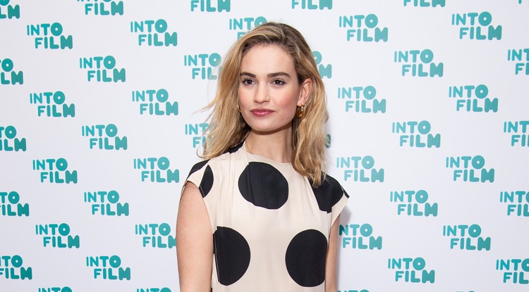 Lily James szépségtitkai. Fotó: Northfoto