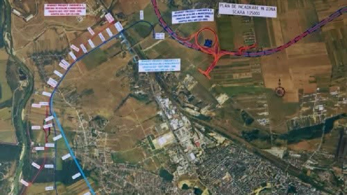 Traseul aprobat pentru Centura Craiova Sud-Vest: proiect de 15 kilometri între DN56 și DN6