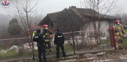 Wybuch gazu na Lubelszczyźnie. 77-latek ledwo uszedł z życiem