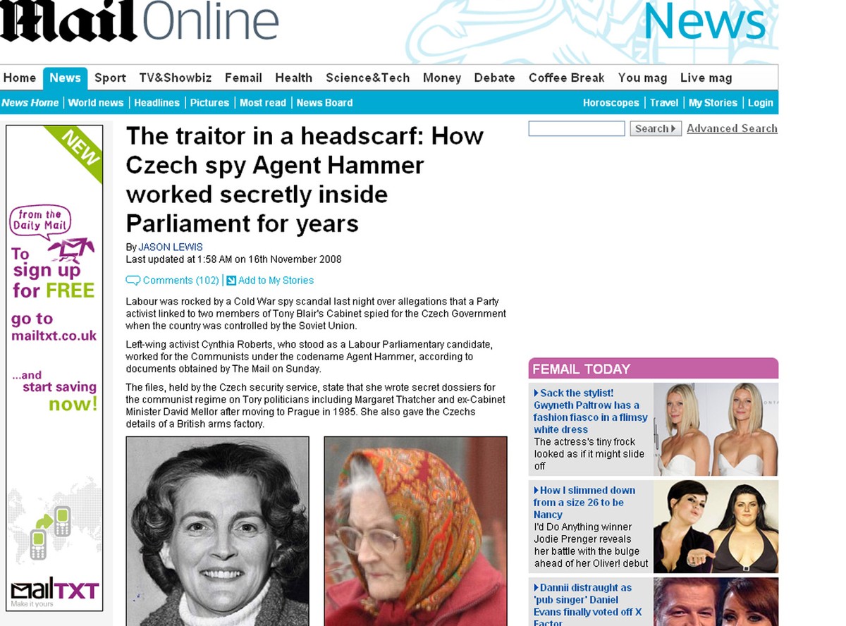 Cynthia Roberts w niczym nie przypomina Jamesa Bonda