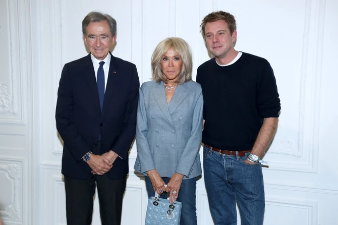 Bernar Arno sa Brižit Makron i Džonatanom Andersonom