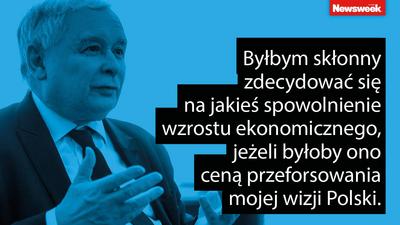 Jarosław Kaczyński o wzroście gospodarczym