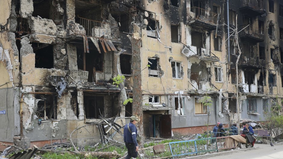 Mariupol fot. AP/Associated Press/East News