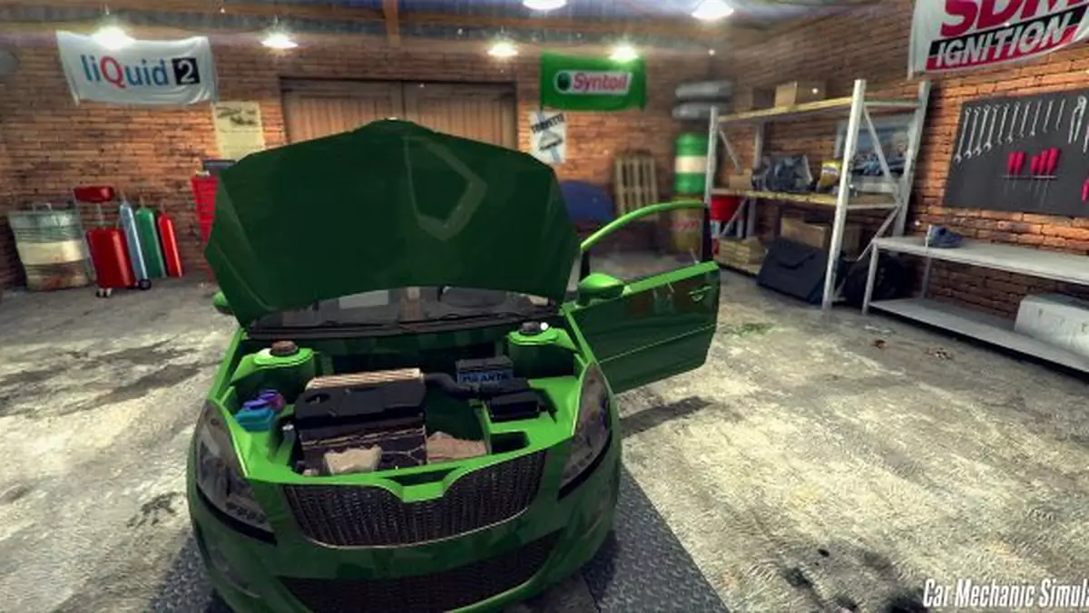 Spory sukces polskiego Car Mechanic Simulator 2014. Gra przez chwilę znajdowała się w piątce steamowych bestsellerów