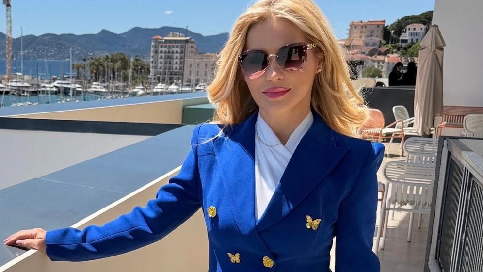 Ministerka kultúry Martina Šimkovičová v Cannes.