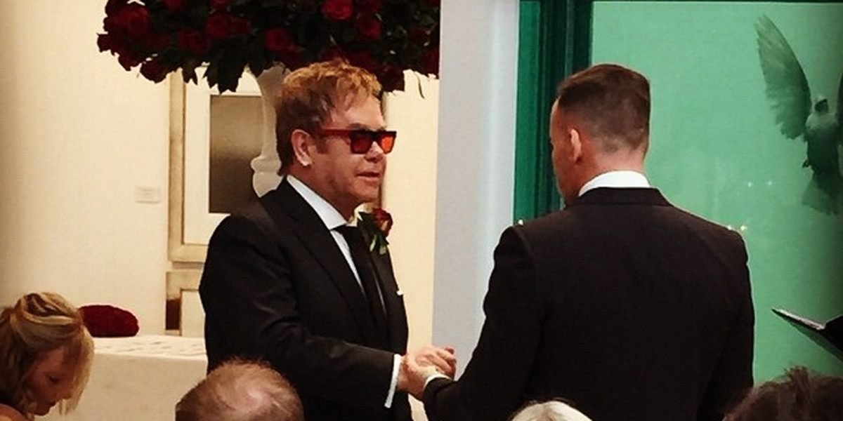 Elton John wziął wreszcie ślub