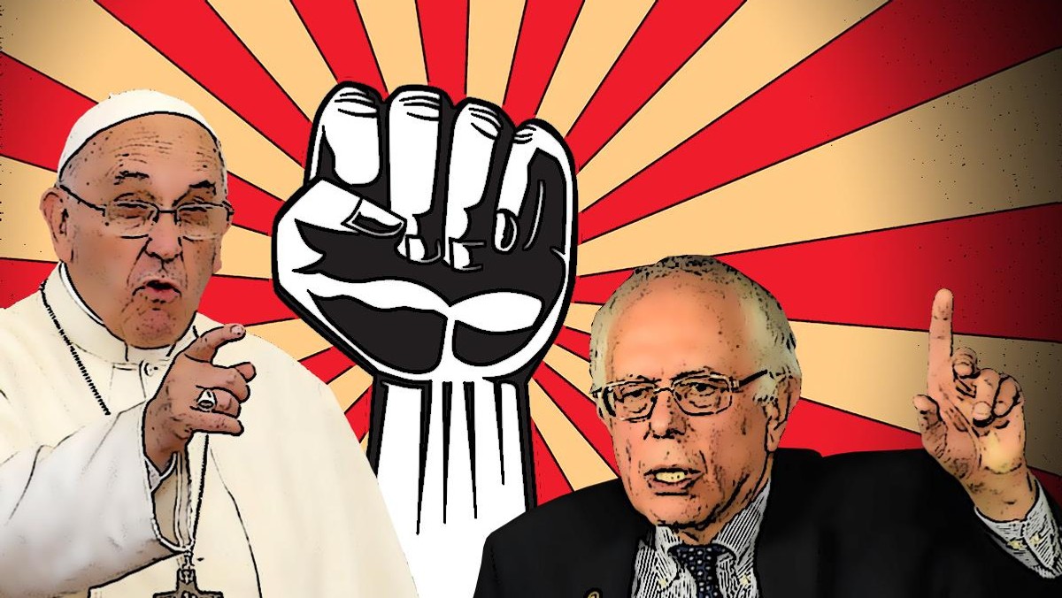 papież Franciszek Bernie Sanders