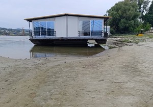 Nizak vodostaj Dunava kod Novog Sada 