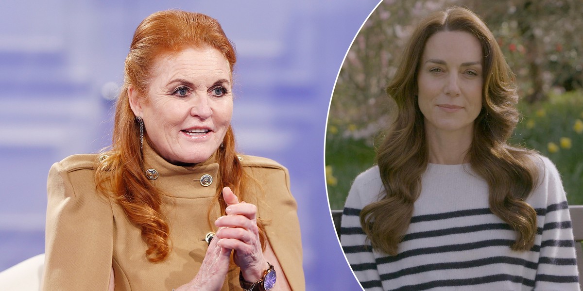 Sarah Ferguson wyraziła wsparcie dla Kate Middleton w walce z chorobą. 