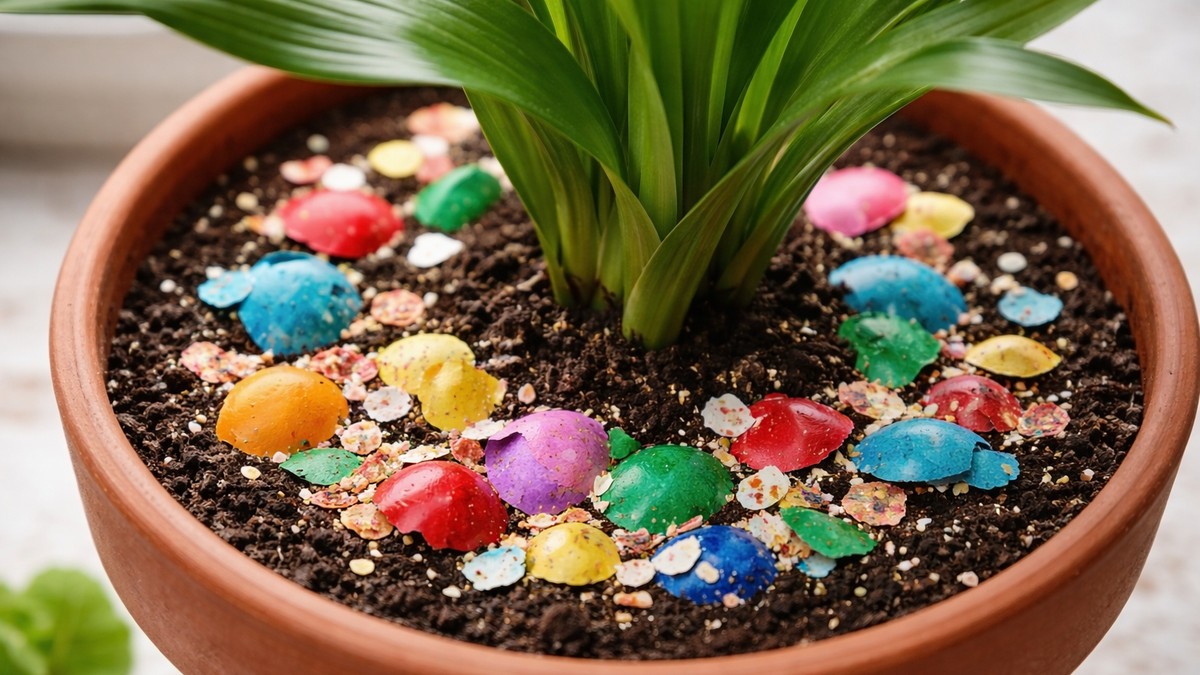 Da li farbana ljuska od jaja sme u cveće: Rešenje dileme i saveti