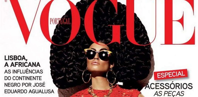 Fryzura sezonu: afro XXL w "Vogue'u"