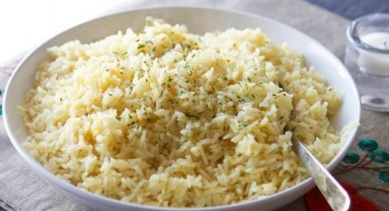 Buttered rice