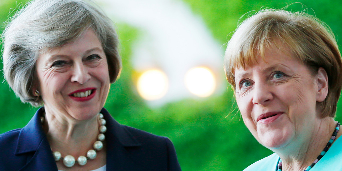 Theresa May is set for one-on-one Brexit talks with Angela Merkel