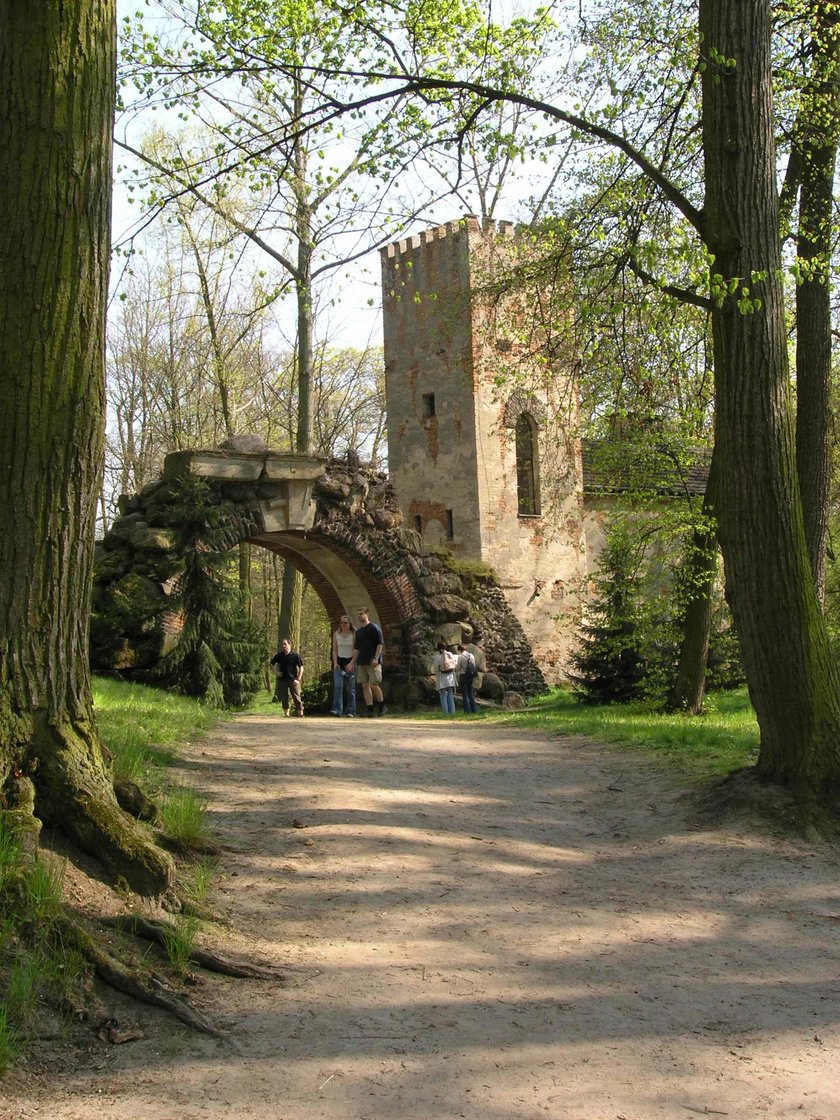 Park romantyczny w Arkadii