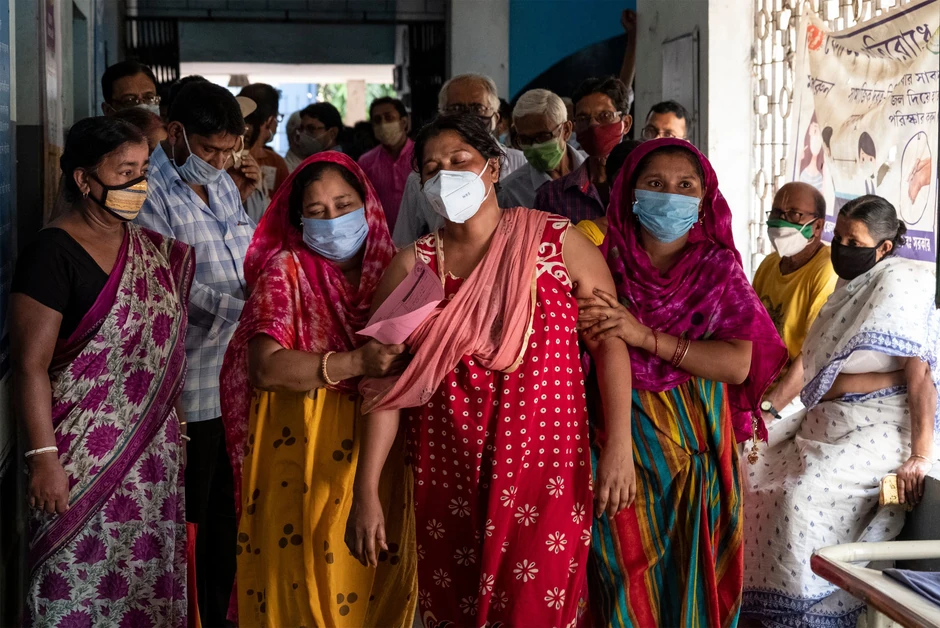 Vakcinacija u Kolkati 