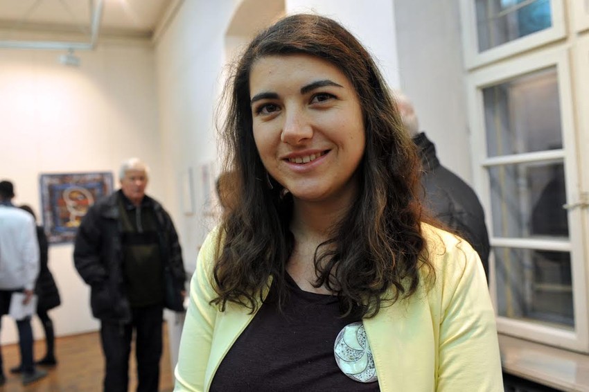 Ana Lazić, pobednica "Užičkog regionalnog likovnog salona"