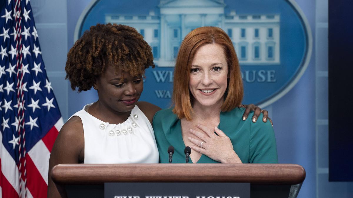 Karine Jean-Pierre i Jen Psaki