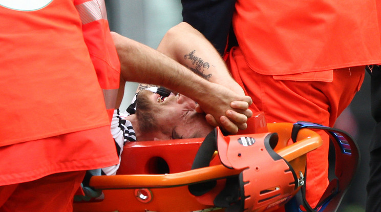 Súlyosan megsérült, nem lesz ott a foci eb-n Marchisio / Fotó: AFP