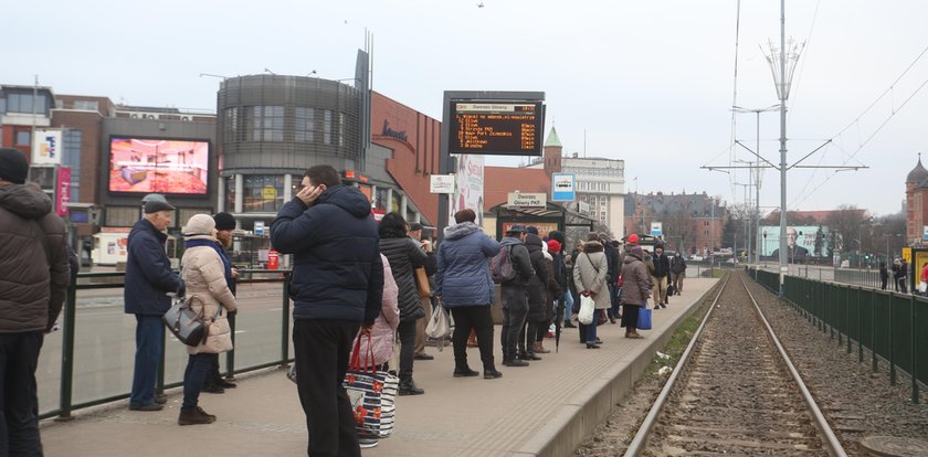 Tak spóźnia się komunikacja miejska w Gdańsku!