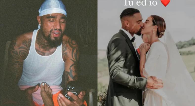 Kevin-Prince Boateng becomes first footballer to marry in the metaverse 