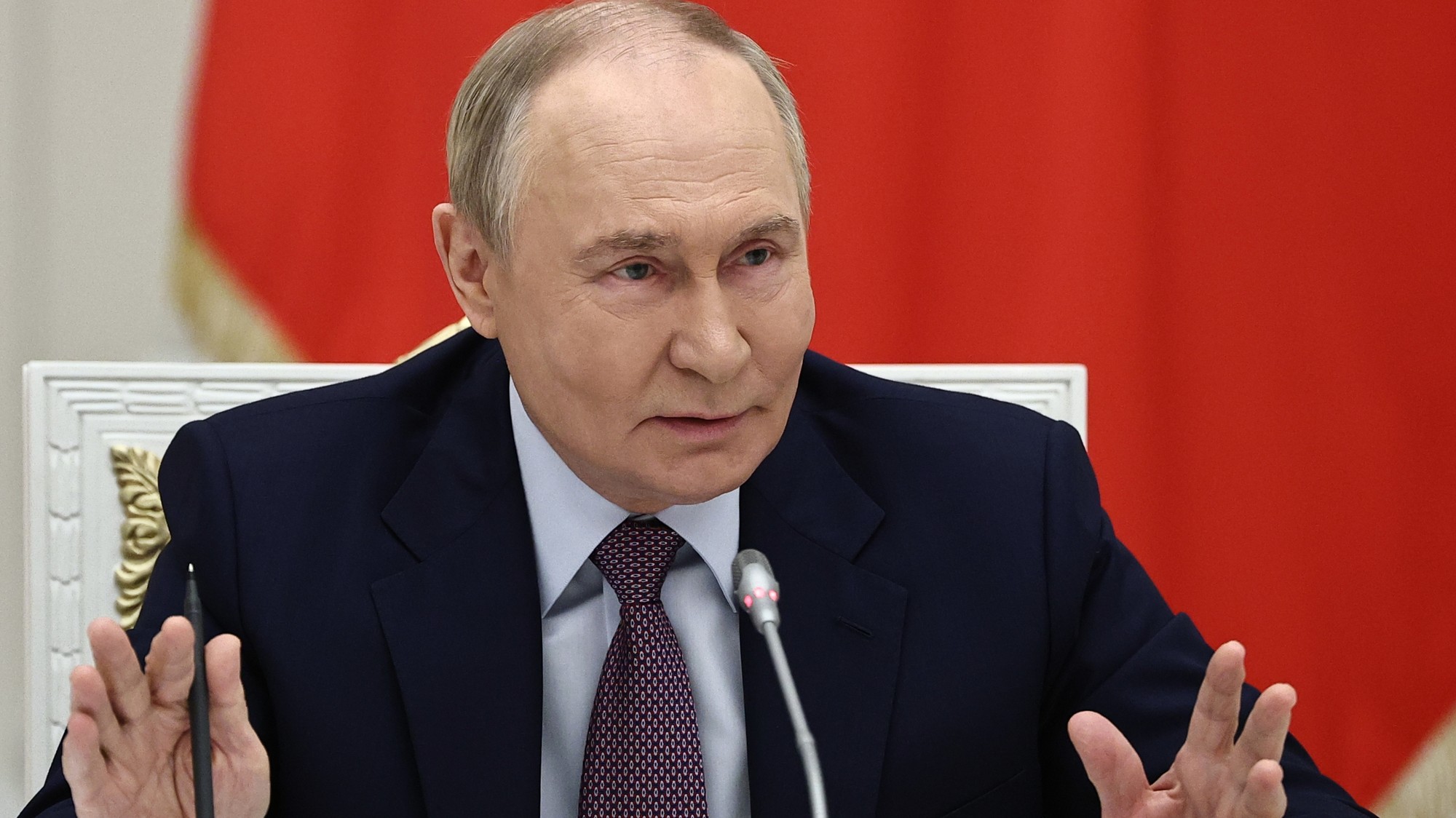 Ruský prezident Vladimir Putin.