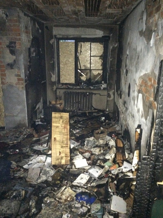 Spalone mieszkanie Elżbiety i Andrzeja Lisów