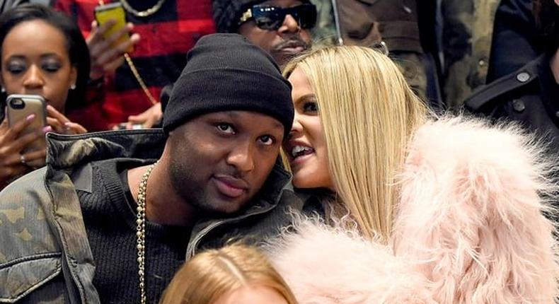 Khloe Kardashian and Lamar Odom