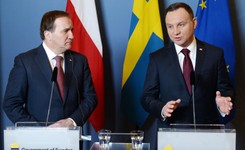 Szwecja: Duda i Loefven o dialogu Polski z UE o państwie prawa