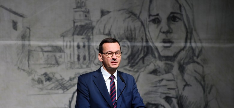 Morawiecki w Wieluniu: Tu objawił się barbarzyński zamysł Niemców