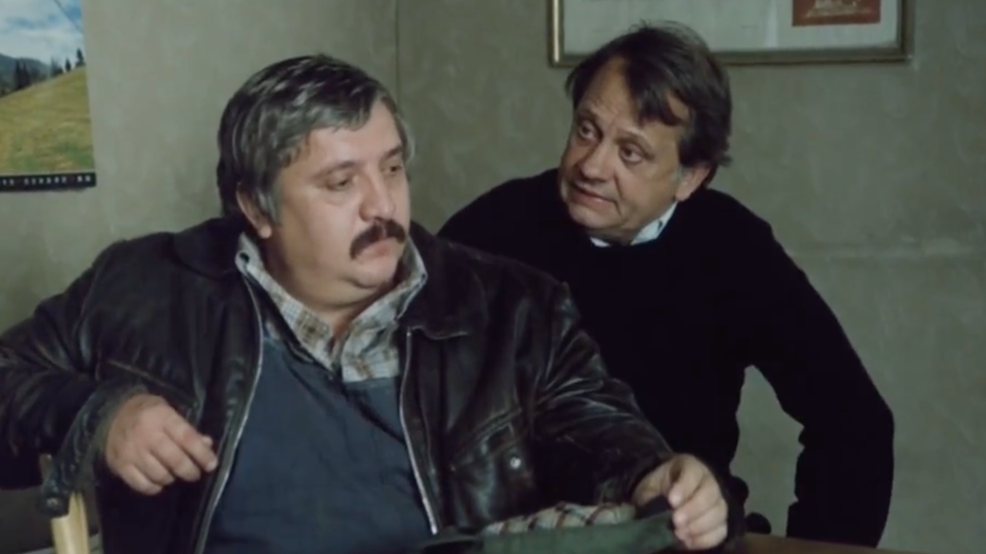 Marián Labuda a Miloslav Štibich vo filme Vesničko má středisková.