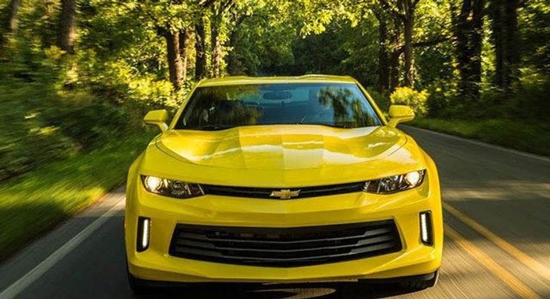 Motor Trend's Car of the Year, the 2016 Chevrolet Camaro