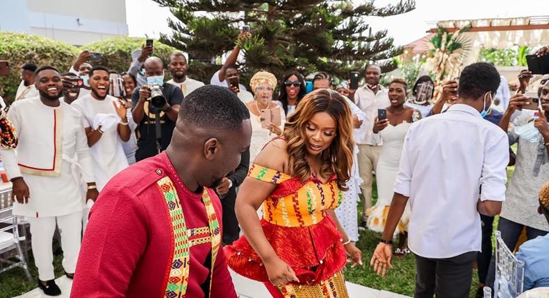 6 stunning moments you missed at Joe Mettle and Selasie’s traditional wedding