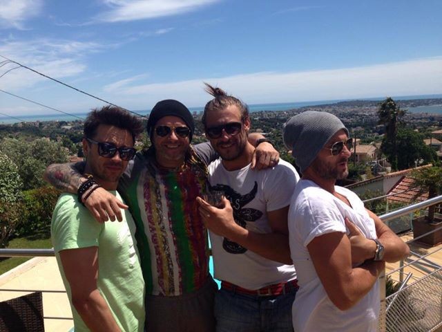 Radosław Majdan imprezuje w Cannes