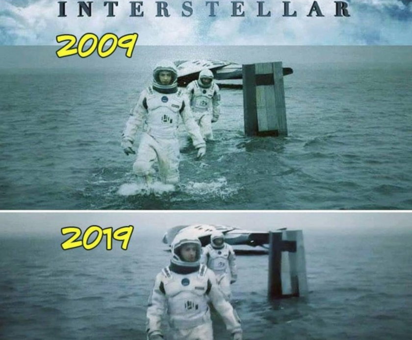 Tak śmieją się z 10 years challange