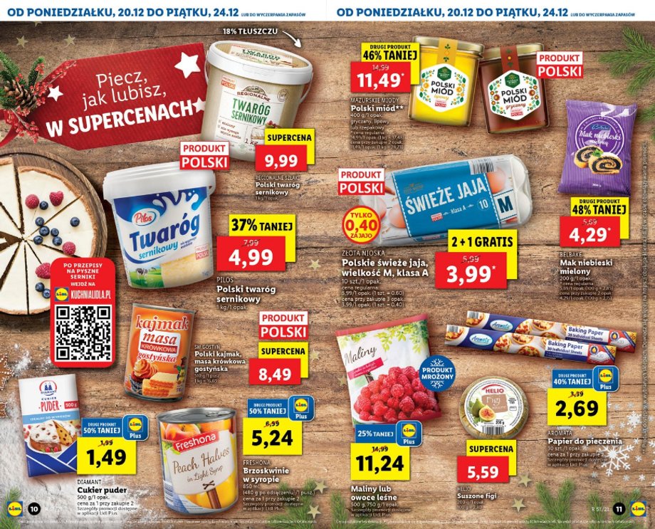 Lidl. Wyjątkowe promocje na święta. Karp, masło, mandarynki