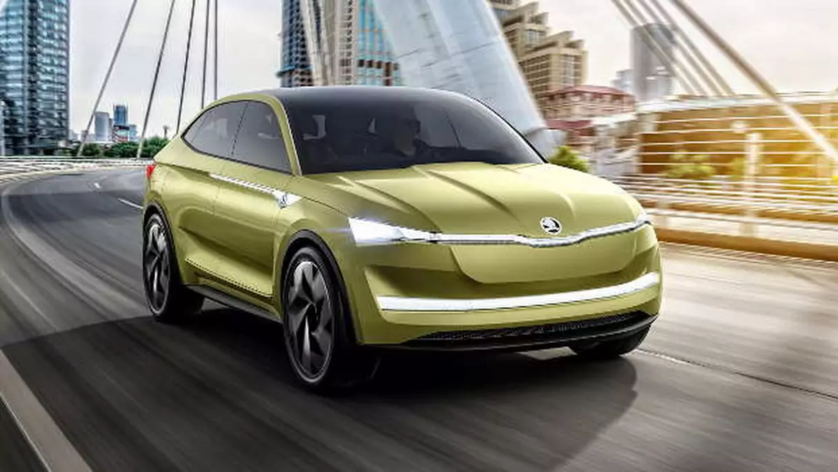 Skoda Vision E z systemem jazdy autonomicznej debiutuje w Szanghaju