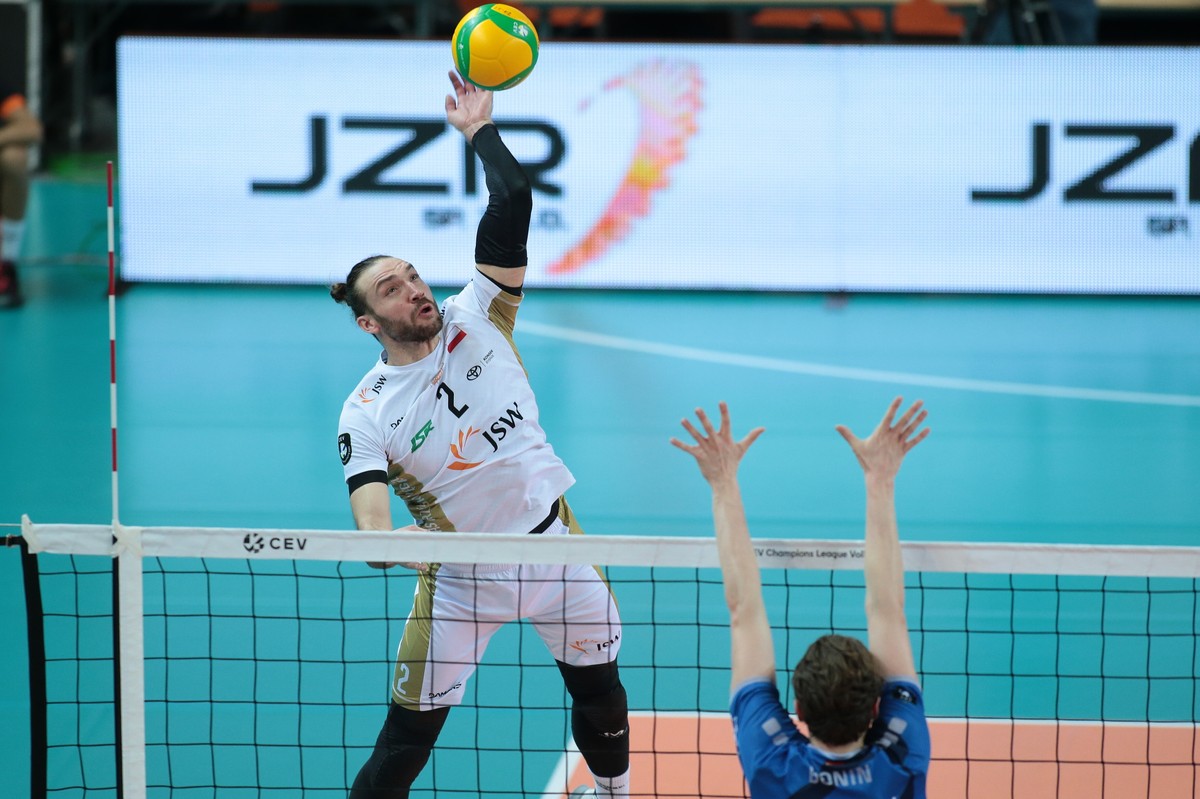 Siatkarz Jastrzębskiego Węgla Jan Hadrava