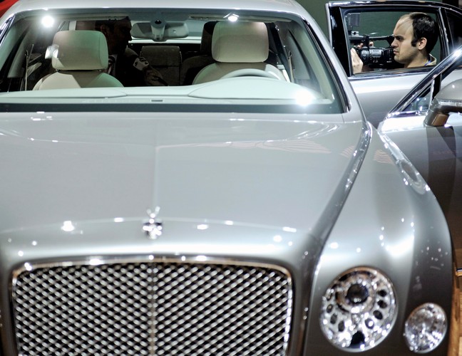 Salon samochodowy w Nowym Jorku